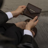 Velvora Mini Envelope Wallet (Grey)
