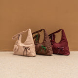 Mova Comfy Nylon Multi-Way Crossbody Bag (Coffee)