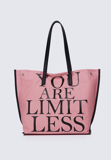 [WAO Charity] You Are Limitless Tote Bag (Pink)