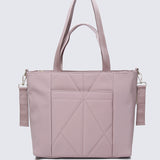 Mila Multi-compartment Tote Bag (Pale Red Violet)