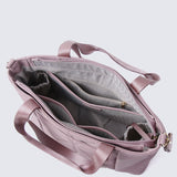 Mila Multi-compartment Tote Bag (Pale Red Violet)