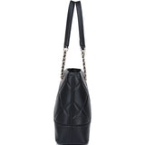 De Luna Quilted Totebag (Black)