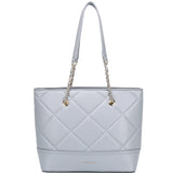 De Luna Quilted Totebag (Smoke)