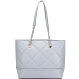 De Luna Quilted Totebag (Smoke)