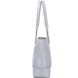 De Luna Quilted Totebag (Smoke)