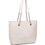 De Luna Quilted Totebag (Cornsilk)