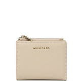 Chic Me Top Zip Mini Wallet (Beige)