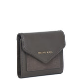 Velvora Mini Envelope Wallet (Grey)