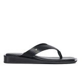 Cora Thong Sandals (Black)