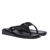 Cora Thong Sandals (Black)