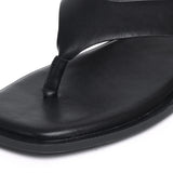 Cora Thong Sandals (Black)