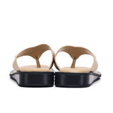 Cora Thong Sandals (Khaki)
