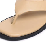 Cora Thong Sandals (Khaki)