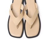 Cora Thong Sandals (Khaki)