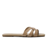 Patent Suvi Open Toe Sandals (Tortilla)