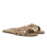 Patent Suvi Open Toe Sandals (Tortilla)