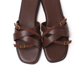 Ari Straps Sandals (Espresso)