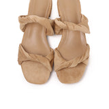 Adelaide Soft Suede Sandals (Brown)
