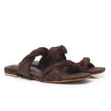 Adelaide Soft Suede Sandals (Espresso)