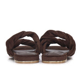Adelaide Soft Suede Sandals (Espresso)