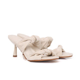 Camille Soft Suede Heels (Beige)