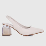 Mina Cotton Candy Pumps (Beige)