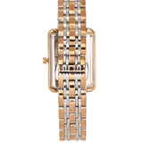Sophia Rose Gold Metal Analogue Watch (Salmon)