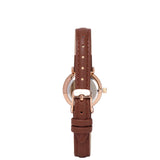 Miller Leather Strap Analog Watch (Brown)