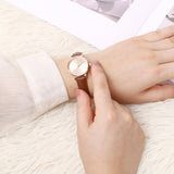 Miller Leather Strap Analog Watch (Brown)