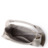 Naomi Curved Top Handle Bag (Khaki)