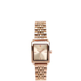 Sima Rose Gold Stainless Steel Analog Watch (Salmon)