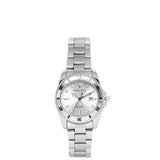 Victoria Silver Stainless Steel Strap Watch V2 (Silver)