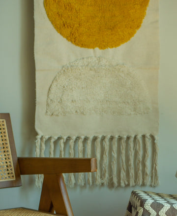 Freya Linen Tapestry (Orange)