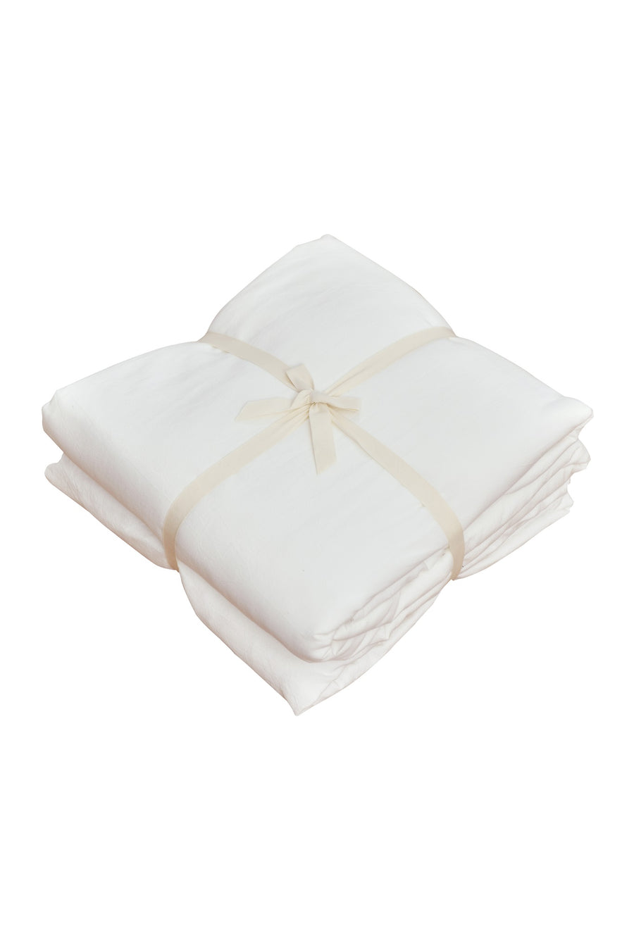 Mael Q 5-pc Quilt Cover Set (White)