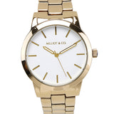 Aaron Gold Metal Watch (Gold)