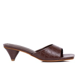 Millie Slip On Heels (Espresso)