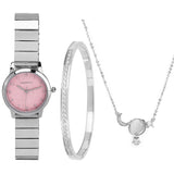 Aireen Silver  Metal  Watch (Silver)