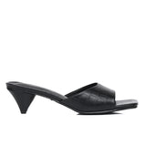 Millie Slip On Heels (Black)