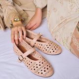 Harper Ballerina & Flats (Nude)