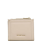 Lizzy Turn-Lock Top Zip Mini Wallet (Smoke)