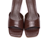 Millie Slip On Heels (Espresso)