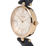 Barbie Your Fave! Rose Gold Leather Analog Watch (Navy)