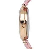 Barbie Your Fave! Rose Gold Leather Analog Watch (Pink)