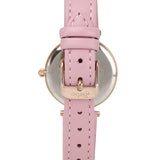 Barbie Your Fave! Rose Gold Leather Analog Watch (Pink)