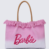 Barbieâ„¢ is on Vacation Tote (Fluorescent Pink)