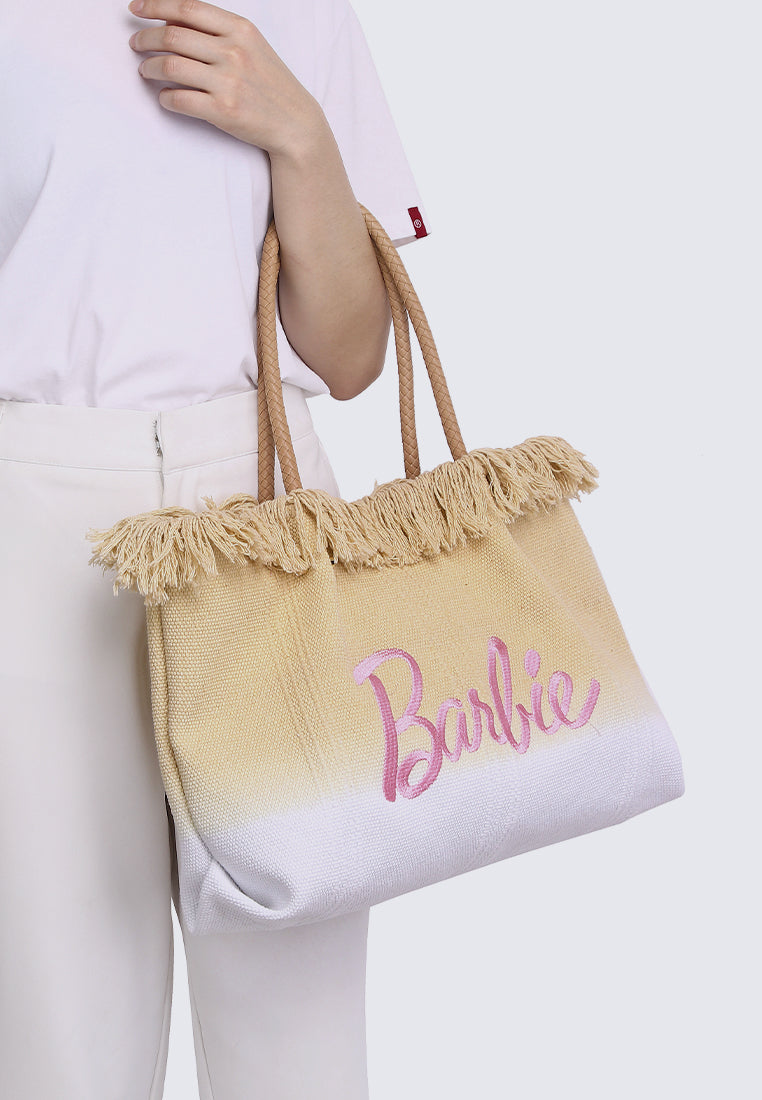 Barbie™ is on Vacation Tote (Yellow)