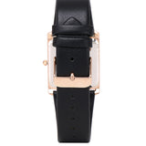 Barbie™ Dolled Up  Rose Gold Leather Analog Watch (Black)