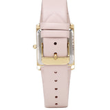 Barbie™ Dolled Up  Gold Leather Analog Watch (Pink)