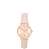 Be My Love  Rose Gold Leather Analogue Watch  (Pink)
