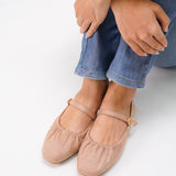 Iris Mary Jane Ballerina & Flats (Beige)